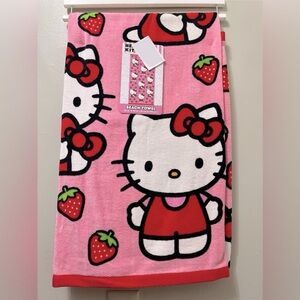 NWT Hello Kitty Towel